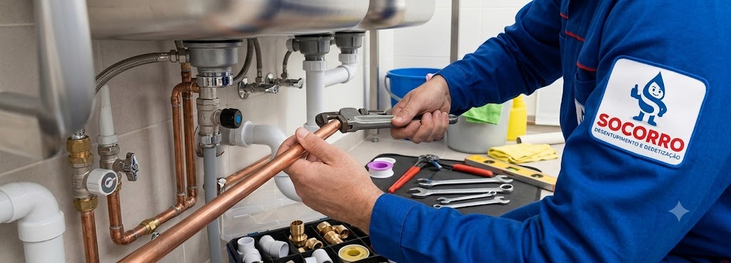 Profissional realizando Serviços de Hidráulica em Navegantes